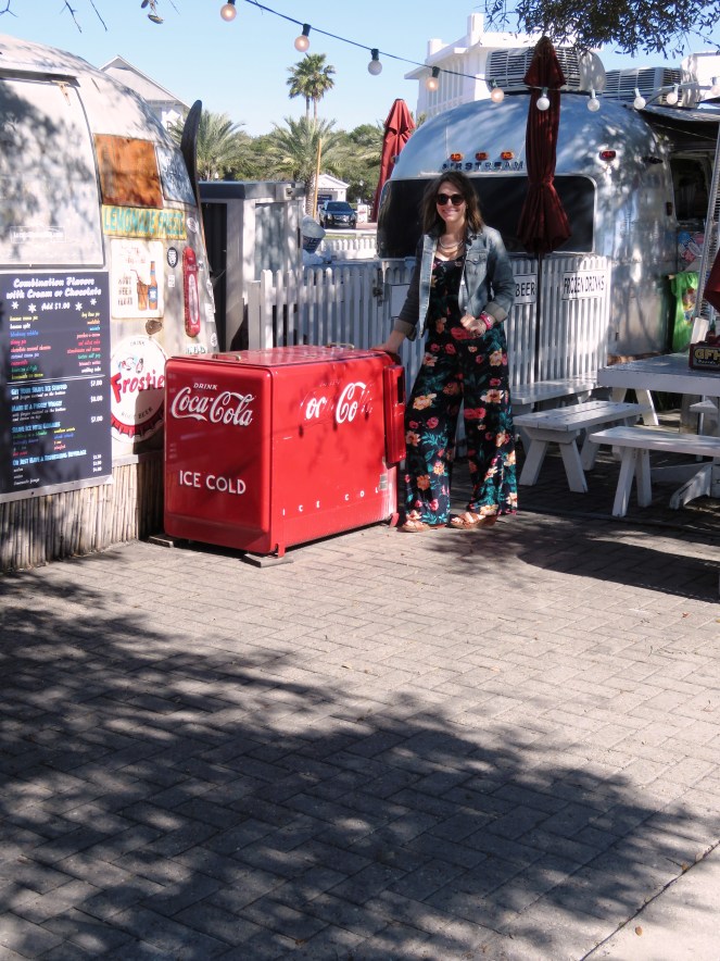 boho babe, sarah in style, 1970's, hippie chic, floral onesie, fashion blogger