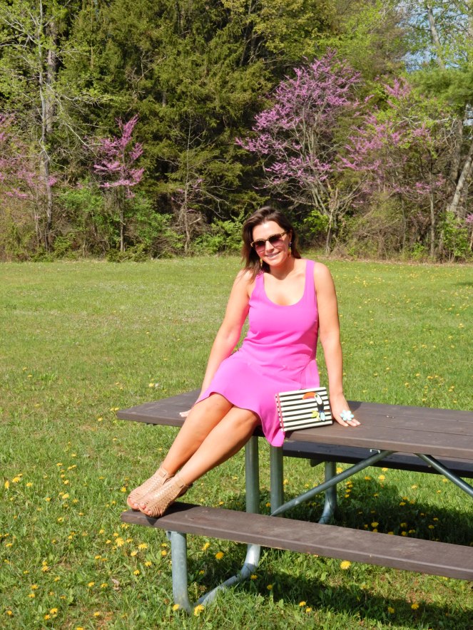 Pretty in Pink, Sarah In Style, Windy City Blogger, WCBC, Fashion Blogger, Spray Tan, Chicago Blogger, sarahinstyle.com, ralph lauren, steve madden