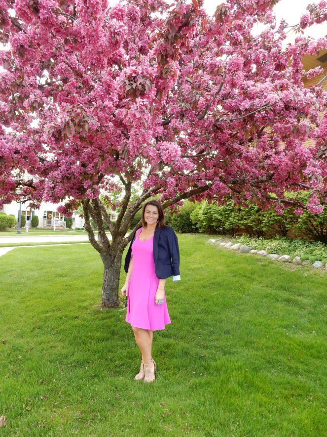 Pretty in Pink, Sarah In Style, Windy City Blogger, WCBC, Fashion Blogger, Spray Tan, Chicago Blogger, sarahinstyle.com, ralph lauren, steve madden