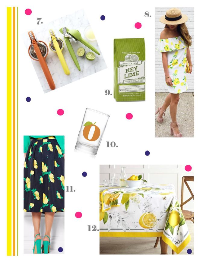 citrus, lemon, lime, orange, when life gives you lemons, sarah in style, lifestyle blogger