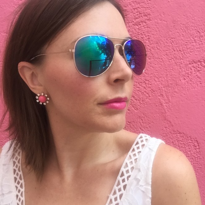 white dress, lace, it's all in the details, sarah in style, windy city bloggers, fashion blogger, the saguaro, dejavu