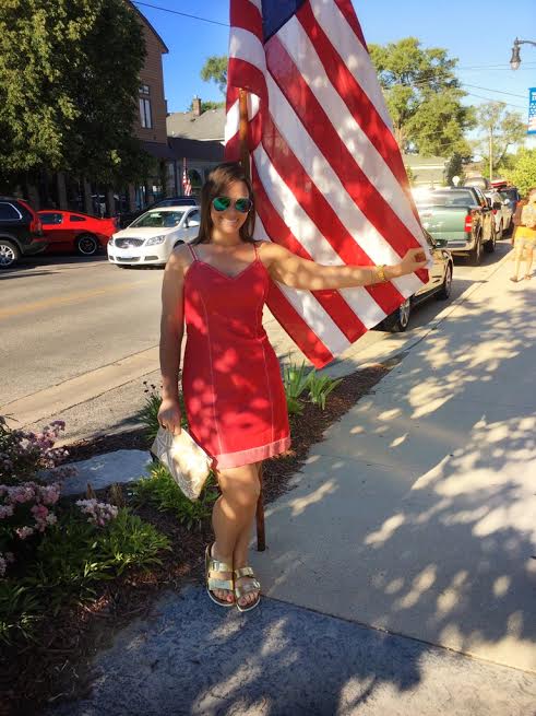 4th of July, red white and blue, chicago blogger, windy city bloggers, sarahinstyle.com, sarah in style