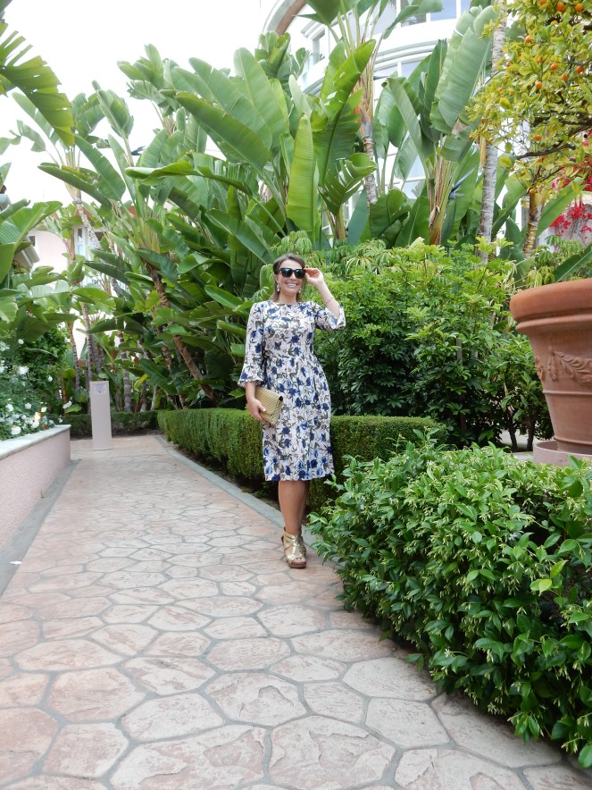 It's a purple party, purple dress, topshop, the beverly hills hotel, sarah in style, fashion blogger, windy city bloggers