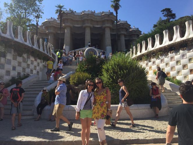 barcelona, spain, park guell, sagrada familia, el born, el nacional, sarah in style, travel blogger, european adventure, windy city bloggers