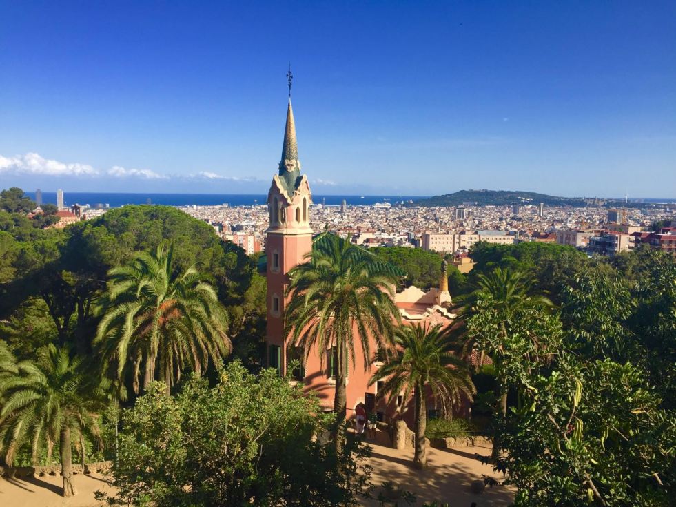 barcelona, spain, park guell, sagrada familia, el born, el nacional, sarah in style, travel blogger, european adventure, windy city bloggers