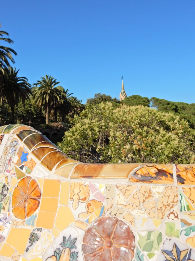 barcelona, spain, park guell, sagrada familia, el born, el nacional, sarah in style, travel blogger, european adventure, windy city bloggers