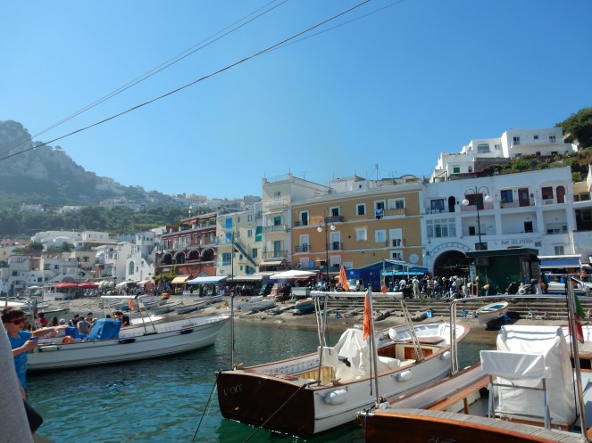 After soaking up some sun, and sulking a little since our time in this magical place was ending, we wandered through town with a yummy gelato. We browsed the little gift shops and took in some of the Capri lifestyle. All before heading back to Naples to catch out cruise ship, where we would be off to our next stop, Civittavechia. Not going to lie, I would not have been heartbroken to have missed the ship that day and been stuck in Capri.