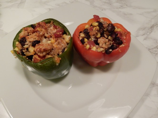 sarah in style, sarahinstyle.com, sarah meyer, 'Tis The Season For (Healthy) Comfort Food, stuffed peppers, comfort food, easy recipes, healthy food, healthy holiday food, windy city bloggers, wcbcfood, chicago blogger, food blogger