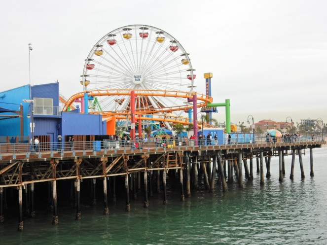 Sarah In Style, Blog Birthday, One Year Birthday, sarahinstyle.com, Sarah Meyer, Chicago Blogger, Windy City Blogger Collective, Santa Monica, Los Angeles, Balloons, Happy Birthday, pier, first birthday, celebration