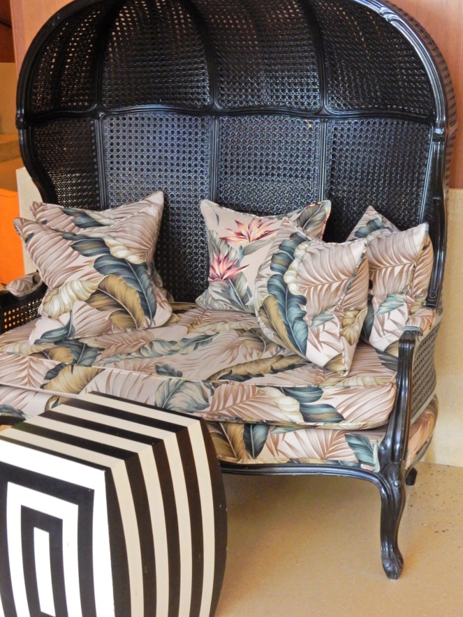 The Confidante, The Confidante Miami Beach, Confidante Miami, Hyatt Hotels, Hyatt, Hyatt Miami, South Beach, Miami hotels, south beach hotels, beach umbrellas, tropical oasis, lush pool, pastels, cabana stripes, cute beaches, patio furniture, art deco, mid-century modern, Sarah Meyer, sarah in style, sarahinstyle.com, design blog, design blogger, Florida beaches