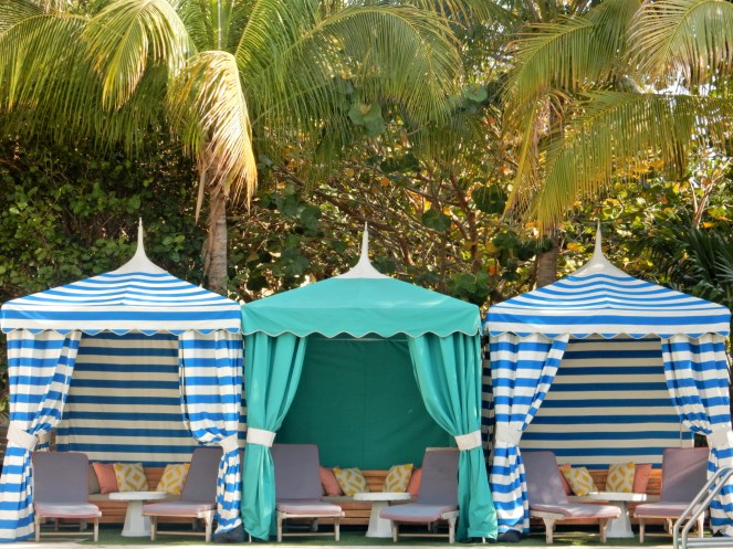 The Confidante, The Confidante Miami Beach, Confidante Miami, Hyatt Hotels, Hyatt, Hyatt Miami, South Beach, Miami hotels, south beach hotels, beach umbrellas, tropical oasis, lush pool, pastels, cabana stripes, cute beaches, patio furniture, art deco, mid-century modern, Sarah Meyer, sarah in style, sarahinstyle.com, design blog, design blogger, Florida beaches