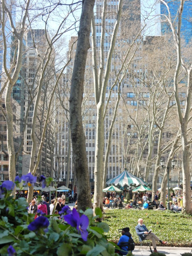 Bryant Park, Big Apple, NYC, wcbcstyle, floral dress, spring trends, Maison Jules, Kenneth Cole, Kate Spade, Heavenly Couture, Essie, Spring Fashion, Summer Fashion, spring blooms, gorgeous flowers
