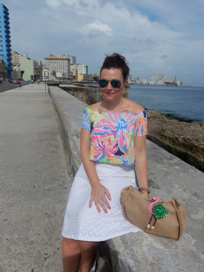 Cuba, Havana, Cuban Style, Cuban Flair, how to dress in cuba, sarah in style, sarah meyer, sarahinstyle.com, windy city bloggers, fashion blogger, style blogger, travel recommendations, travel ideas, cuba travel, travel blogger, travel blog, how to dress in cuba, lilly pulitzer, LOFT, Birkenstock, Charming Charlie, H&M, stylefile, white hot summer, summer whites