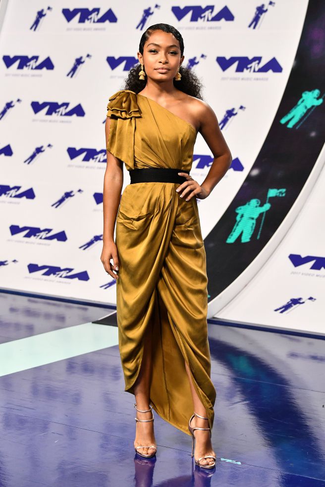 MTV, VMA's, Video Music Awards, VMA's 2017, Red Carpet, Celebrity Style, Celebrity Fashion, Best Dressed, Awards Show, Sarah In Style, Sarah Meyer, sarahinstyle.com, Mena Suvari, Heidi Klum, Jared Leto, Olivia Munn, Katy Perry, Yara Shahidi, Erin Lim