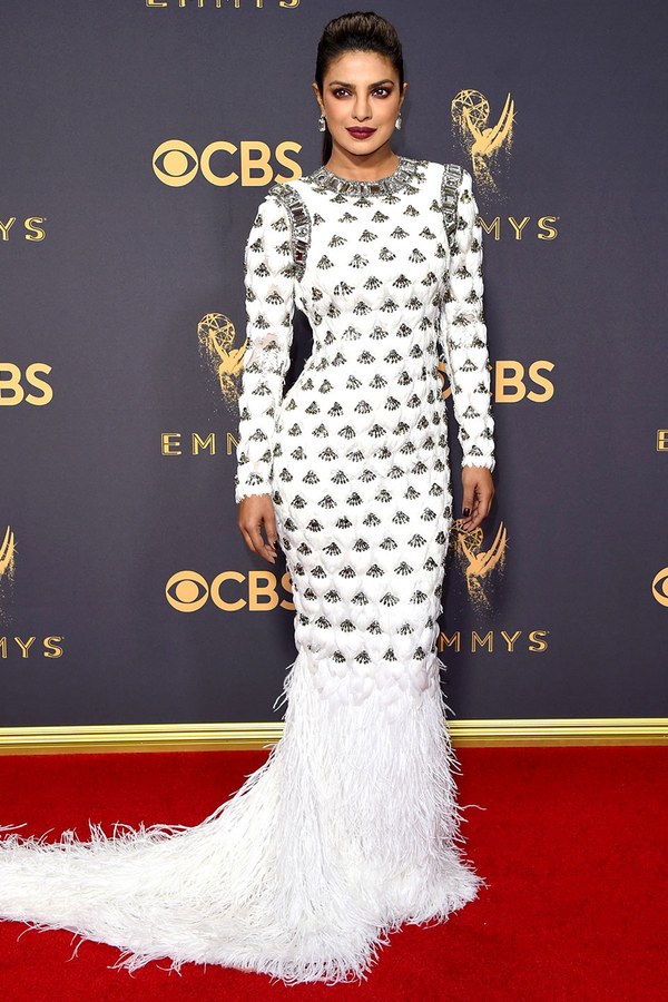 Emmy Awards, Emmys, Emmys Red Carpet, Emmys 2017, Celebrity Style, Celeb Best Dressed, Emmys Red Crapet 2017, Sarah In Style, Awards Season, Celeb Fashion, Sarah Meyer, Priyanka Chopra, Balmain