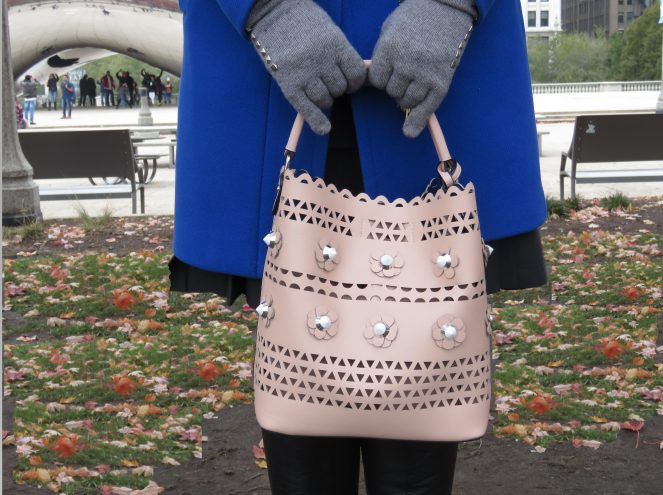 fall style, Blue coat, winter coat, colorful coat, J Crew, Winter fashion, what coat to buy, chicago skyline, chicago, millenium park, the bean, cloud gate, pritzker pavilion, maggie daley park, nectar sunglasses, nectar, sarah in style, sarah meyer, fashion blog, fashion blogger, winter style