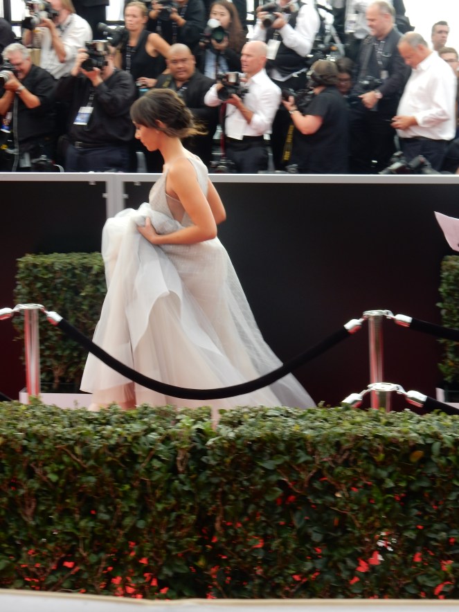 fashion blogger, style blogger, sarah in style, Sarah Meyer, SAG Awards, Screen Actors Guild, SAG Red Carpet, SAG Afterparty, SAG red carpet experience, SAG bleachers, Awards season, celebrity fashion, best dressed, E red carpet, People style, best of the SAG Awards