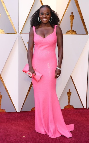 Viola Davis, Academy Awards, Oscars, Oscars Best Dressed, Best Dressed, 2018 Red Carpet, Red Carpet Fashion, Celebrity Style, Celebrity Fashion. Top Looks of the night