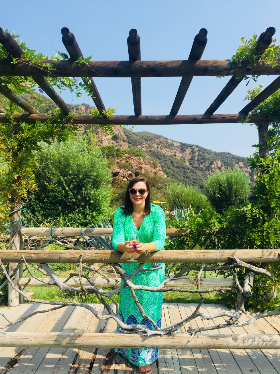 Sarah In Style, Sarah In Style updates, Malibu Wine Safari, Malibu Wine Tasting, Malibu Bachelorette Party, Malibu BEach Club, Calamigos Beach Club, Nemours Mansion, Nemours Estate, Houghton Lake Michigan, Palm Lined Street Los Angeles, Southern California