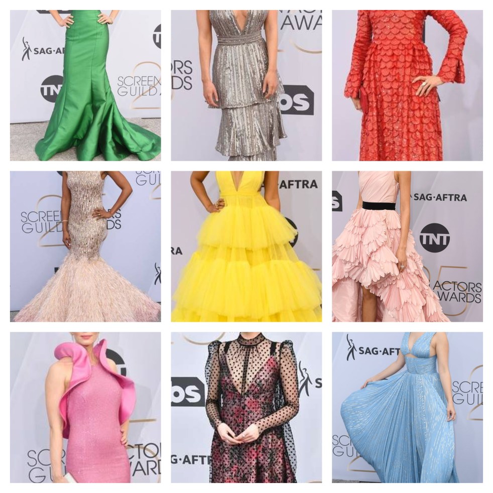 SAG AWARDS, SAG Awards Best Dressed, Screen Actors Guild, Screen Actors Guild Awards, Best Dressed 2019, Red Carpet, Red Carpet Fashion, Celebrity Best Dressed, Celebrity Fashion, Awards Season, What they Wore, On the red carpet, Celebrity style, Sarah In Style, Sarah Meyer, Celebrity looks, awards show fashion