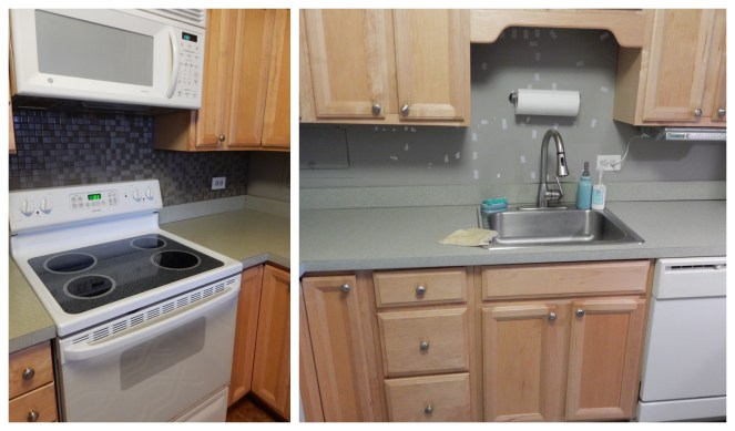 Sarah In Style, Sarah Meyer, Kitchen Makeover, Kitchen Remodel, Kitchen Tiling, How to Tile, DIY Tiling, DIY Backsplash, DIY Kitchen Tiling, Tiling Tools, TIling Steps, White Kitchen Tile, Mid Century Modern Kitchen, Apartment Kitchen Makeovers, Easy Kitchen Makeovers, Blogger Design Tips, Blogger DIY tips, kitchen design trends, Home Depot tile, Home Depot tiling