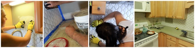 Sarah In Style, Sarah Meyer, Kitchen Makeover, Kitchen Remodel, Kitchen Tiling, How to Tile, DIY Tiling, DIY Backsplash, DIY Kitchen Tiling, Tiling Tools, TIling Steps, White Kitchen Tile, Mid Century Modern Kitchen, Apartment Kitchen Makeovers, Easy Kitchen Makeovers, Blogger Design Tips, Blogger DIY tips, kitchen design trends, Home Depot tile, Home Depot tiling