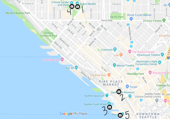 Seeing Seattle, See Seattle, What to do in Seattle, Where to eat in Seattle, What to see in Seattle, Visit Seattle, Seattle Great Wheel, Pike Place Market, Space Needle, Chihuly Garden & Glass, Chihuly Glass, MoPop, Museum of Pop Culture, Seattle Waterfront, Argosy Boat tours, Sarah In Style, Sarah In Style Travels, Pacific Northwest, Travel the USA, travel the United States, Washington state