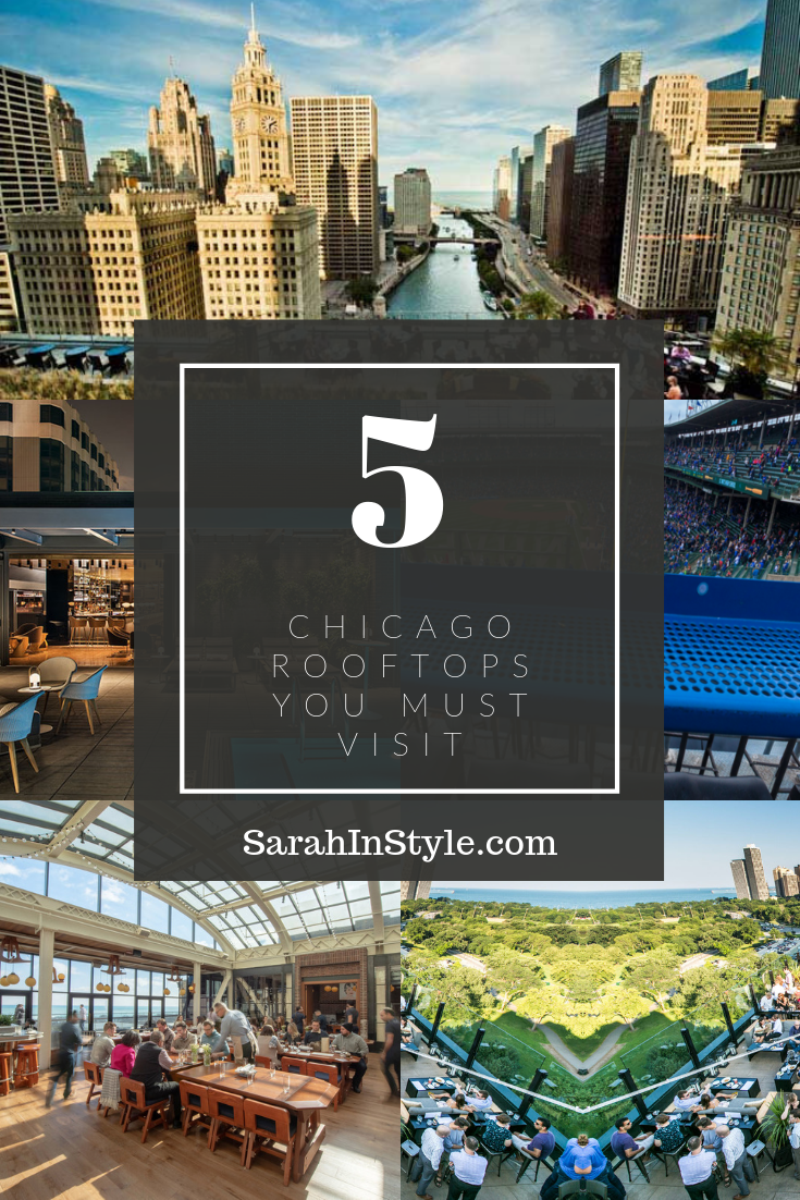 Best Chicago Rooftops, Summer in Chicago, Where to eat in Chicago, Where to drink in Chicago, Chicago bars with views, Chicago rooftop bars, Cindy's rooftop, Sarah In Style, Chicago recommendations, visiting Chicago, Sarah Meyer, Devereaux Chicago, Viceroy Chicago, Hotel Lincoln, Lincoln Park top bars, J. Parker, J Parker Chicago, Terrace 16, Chicago fireworks, best skyline views of Chicago, Trump Tower Chicago