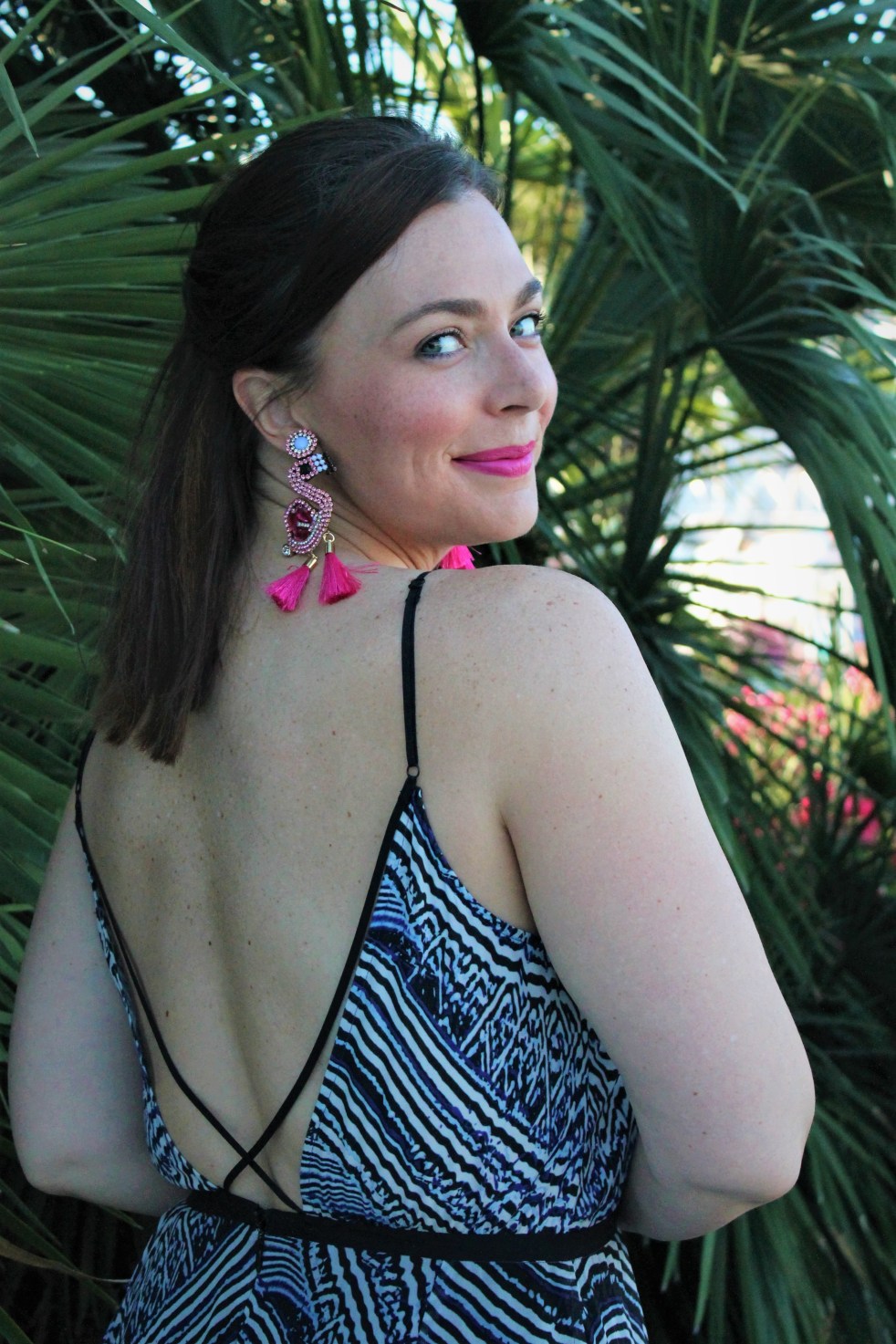 Split Croatia, Split Photographers, Split Photography, Sarah In Style, Sarah Meyer, Heart Sunglasses, Travel Wardrobe, Travel Fashion, Travel Accessories, How to Pack for Vacation, Packing Tips, Travel Basics, Wardrobe Basics, Visit Split, Visit Croatia, How to accessorize, Formal Wear on vacation, Easy to pack formal dress, flowy formal wear, flamingo earrings, flamingo accessories