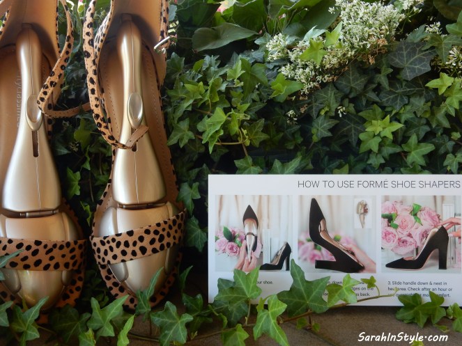 Sarah In Style, SarahInStyle.com, Sarah Meyer, Fashion Blogger, Blogger Style, Summer Shoes, Cute Shoes, Leopard Heels, Summer Sandals, Forme Shoe Shapers, Shoe Shapers, Shoe Stretchers, Ruffled Zara Dress, Joules Hat, Francesca's Sunglasses, Summer Fashion, Styling Tips, Comfortable Shoes, cutest comfortable shoes