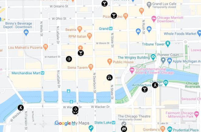 Chicago Date Night, An Evening in Chicago, Chicago Night Life, Chicago Restaurants, Ocean Prime Chicago, Ocean Prime, Young Leaders Program, Best Restaurants in Chicago, Where to Eat in Chicago, What to do in Chicago, Three Dots and a Dash, Pop's for Champagne, The Redhead Piano Bar, Chicago River Walk, Chicago Riverwalk, Chicago Theater, Chicago Adventure, Guide to Chicago