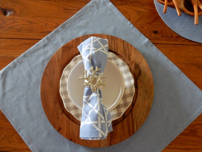 Dining Decor, Tablescape, Tablescapes, Sarah In Style, Sarah Meyer, Black and White Table, Black and White Halloween, Halloween Party ideas, Cute table decor, decorating on the cheap, Blogger design ideas, blogger party ideas, gold and pink, setting the table, dressing up your table, fall table decor, fall tablescapes, unique centerpieces, how to make a centerpiece, easy centerpieces, simple table decorating, Pier 1 dinnerware, gray plates, grey plates, gray plaid table decor, cute napkin rings, table decor ideas, how to set a perfect table, Pier 1 Imports, Pier One Imports, Fiestawear