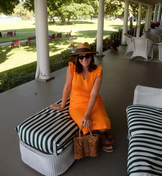 Sarah In Style, SarahInStyle.com, Sarah Meyer, Golden Yellow Dress, Mellow Yellow, Not so Mellow Yellow, Yellow Ruffled Dress, Cat Eye Sunglasses, Cheap Sunglasses, Cute Sunnies, Unique Sunglasses, Sunglass Warehouse, Loft Yellow Dress, Loft Straw Hat, Straw & leopard Hat, Fringe straw bag, Summer 2020 Fashion, Fall Fashion, Fall 2020 Fashion, Summer Wardrobe Transition, Fall Wardrobe Transition, Transitional Wardrobe, What to wear this fall, Mephisto sandals, Blogger Fashion Tips, Blogger Styling Tips, Blogger Fall Fashion, How to wear yellow, what's a good look from summer to fall, perfect fall dresses, what to wear this fall, how to wear a dress in fall