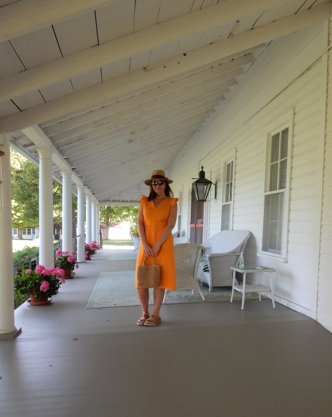 Sarah In Style, SarahInStyle.com, Sarah Meyer, Golden Yellow Dress, Mellow Yellow, Not so Mellow Yellow, Yellow Ruffled Dress, Cat Eye Sunglasses, Cheap Sunglasses, Cute Sunnies, Unique Sunglasses, Sunglass Warehouse, Loft Yellow Dress, Loft Straw Hat, Straw & leopard Hat, Fringe straw bag, Summer 2020 Fashion, Fall Fashion, Fall 2020 Fashion, Summer Wardrobe Transition, Fall Wardrobe Transition, Transitional Wardrobe, What to wear this fall, Mephisto sandals, Blogger Fashion Tips, Blogger Styling Tips, Blogger Fall Fashion, How to wear yellow, what's a good look from summer to fall, perfect fall dresses, what to wear this fall, how to wear a dress in fall