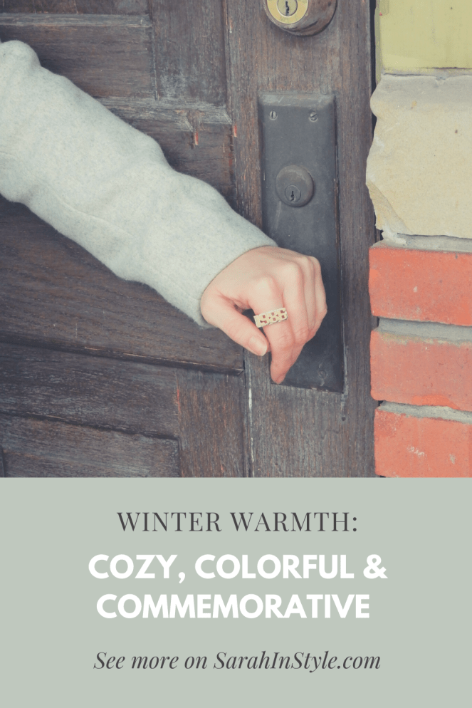 Sarah Meyer, Sarah In Style, SarahInStyle.com, Winter Fashion Trends, Colorful Winter Style, Best Winter Coats, Grey Wool Parka, J. Crew Coats, Best Winter Boots, Sperry Duck Boots, Pink Women's Boots, Ruffled Turtleneck, Personalized Jewelry, Personalized Ring, Year Ring, Commemorative Ring, Kate Spade Birdie Bag, Pink Ugg Socks, Pink Duck Boots, Blogger Fashion Tips, Blogger Fashion, How to dress for Winter, Cute Winter Style, Midwest Winter Fashion, Chicago Winter Fashion, Chicago Fashion Blogger