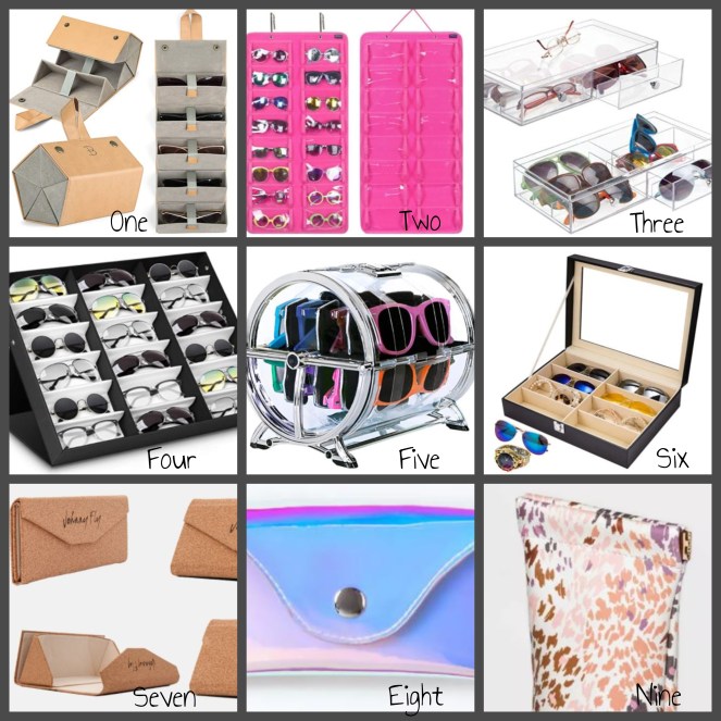 Sunglass Storage, Sunglass Cases, Cute Sunglass Cases, Slim Sunglass Cases, Cheap Sunglasses, Where to buy sunglasses, fun sunglasses, funky sunglasses, Unique sunglasses, Maui Jim sunglasses, Francesca's Sunglasses, Amazon Sunglass Organizer, Sunglass Organizer, Sunglass Warehouse, Blogger Accessories, Blogger Design Tips, Fashion Blogger Accessories, Sarah Meyer, Sarah In Style