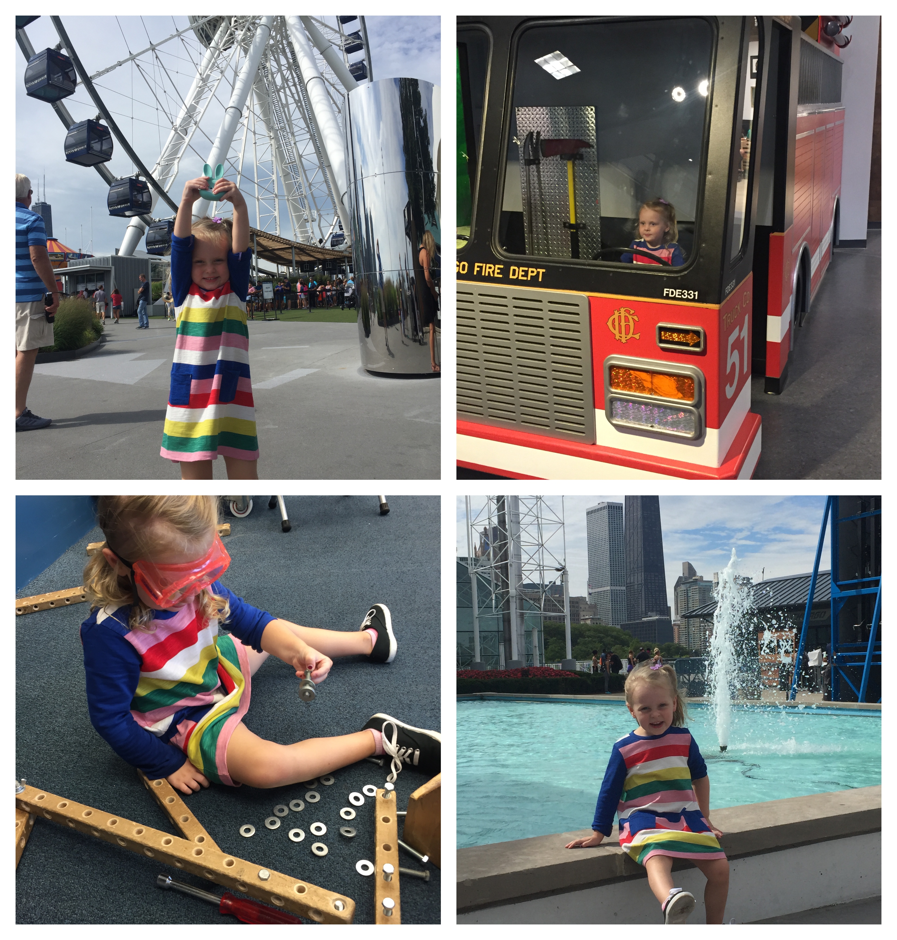 Summer in Chicago, What to Do in Chicago with Kids, Best Things to do with Kids in Chicago, Best Activities for kids in Chicago, Must see Chicago for kids, Maggie daley Park, Jay Pritzker Pavilion, Millennium Park, The Bean Chicago, Crown Fountain, London House Chicago, Skydeck Chicago, Signature Room Chicago, Exploring Chicago with Kids, American Girl Cafe Chicago, Water Tower Mall Chicago, Lincoln Park Zoo tips, tips for kids in Chicago, Shedd Aquarium, Chicago History Museum, Museum of Science and Industry, Oak Street Beach Chicago, Choose CHicago, VIsit Chicago, Sarah In Style, Chicago Blogger, Chicago Must See Attractions, Chicago Blogs, Chicago Blogger Tips