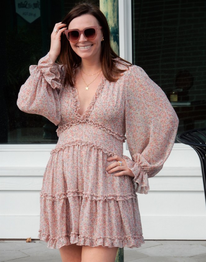 Sarah In Style, SarahInStyle.com, Sarah Meyer, Ybor City, Fashion is fun, Fun Fashion, Dressing for your Age, Fashion Evolution, How to evolve your style, cute fall dresses, ruffled dresses for adults, dresses to twirl in, pink sunglasses, easy fashion staples, who what wear, she wore what, fashion blogger tips, Chicago Fashion Blogger, Fashion styling tips, women's styling tips, midwest Fashion blogger, midwest fashion bloggers