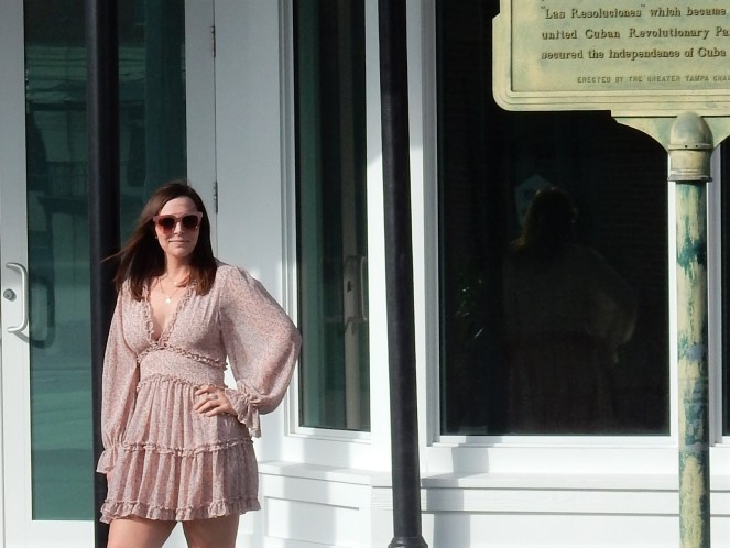 Sarah In Style, SarahInStyle.com, Sarah Meyer, Ybor City, Fashion is fun, Fun Fashion, Dressing for your Age, Fashion Evolution, How to evolve your style, cute fall dresses, ruffled dresses for adults, dresses to twirl in, pink sunglasses, easy fashion staples, who what wear, she wore what, fashion blogger tips, Chicago Fashion Blogger, Fashion styling tips, women's styling tips, midwest Fashion blogger, midwest fashion bloggers