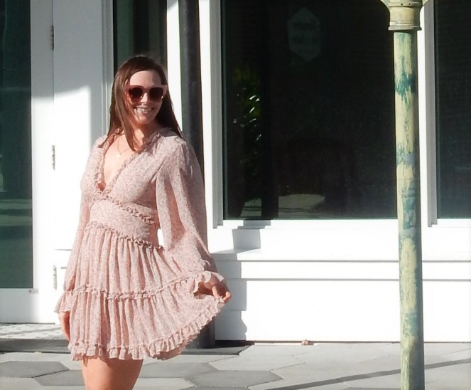 Sarah In Style, SarahInStyle.com, Sarah Meyer, Ybor City, Fashion is fun, Fun Fashion, Dressing for your Age, Fashion Evolution, How to evolve your style, cute fall dresses, ruffled dresses for adults, dresses to twirl in, pink sunglasses, easy fashion staples, who what wear, she wore what, fashion blogger tips, Chicago Fashion Blogger, Fashion styling tips, women's styling tips, midwest Fashion blogger, midwest fashion bloggers