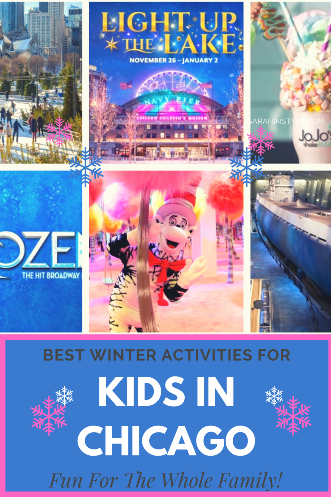 Winter in Chicago, What to Do in Chicago with Kids, Best Things to do with Kids in Chicago, Best Activities for kids in Chicago, Must see Chicago for kids, Maggie daley Park, ice skating in chicago, Millennium Park, Exploring Chicago with Kids, American Girl Cafe Chicago, Water Tower Mall Chicago, Water Tower Place, Dr. Seuss Experience, tips for kids in Chicago, Shedd Aquarium, Museum of Science and Industry, Choose CHicago, VIsit Chicago, Sarah In Style, Chicago Blogger, Chicago Must See Attractions, Chicago Blogs, Chicago Blogger Tips, Where to eat with kids in Chicago, kid friendly restaurants in Chicago, lessons we learn from kids, kids see the joy in the little things, free activities for kids in Chicago, activities for children in Chicago, winter activities in Chicago, winter activities for kids in Chicago, Broadway in Chicago, Frozen in Chicago, JoJo's Shake Bar