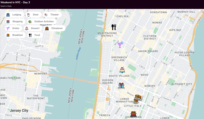 Interactive NYC maps