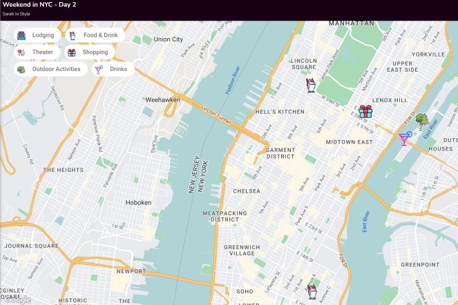 Weekend Guide to NYC with Maps