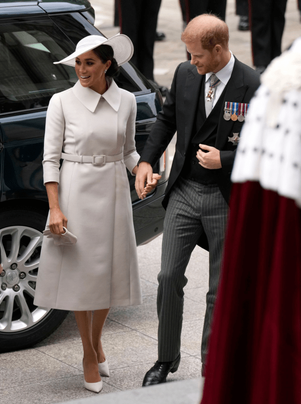 Jubilee Thanksgiving Service Meghan and Harry