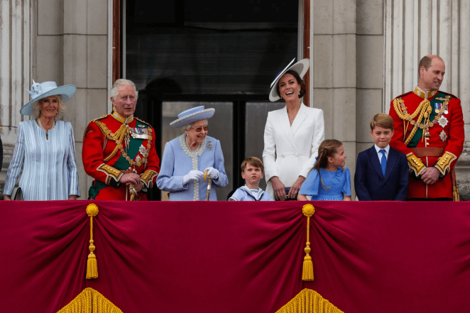 Trooping the Colour Balcony Wave 2022