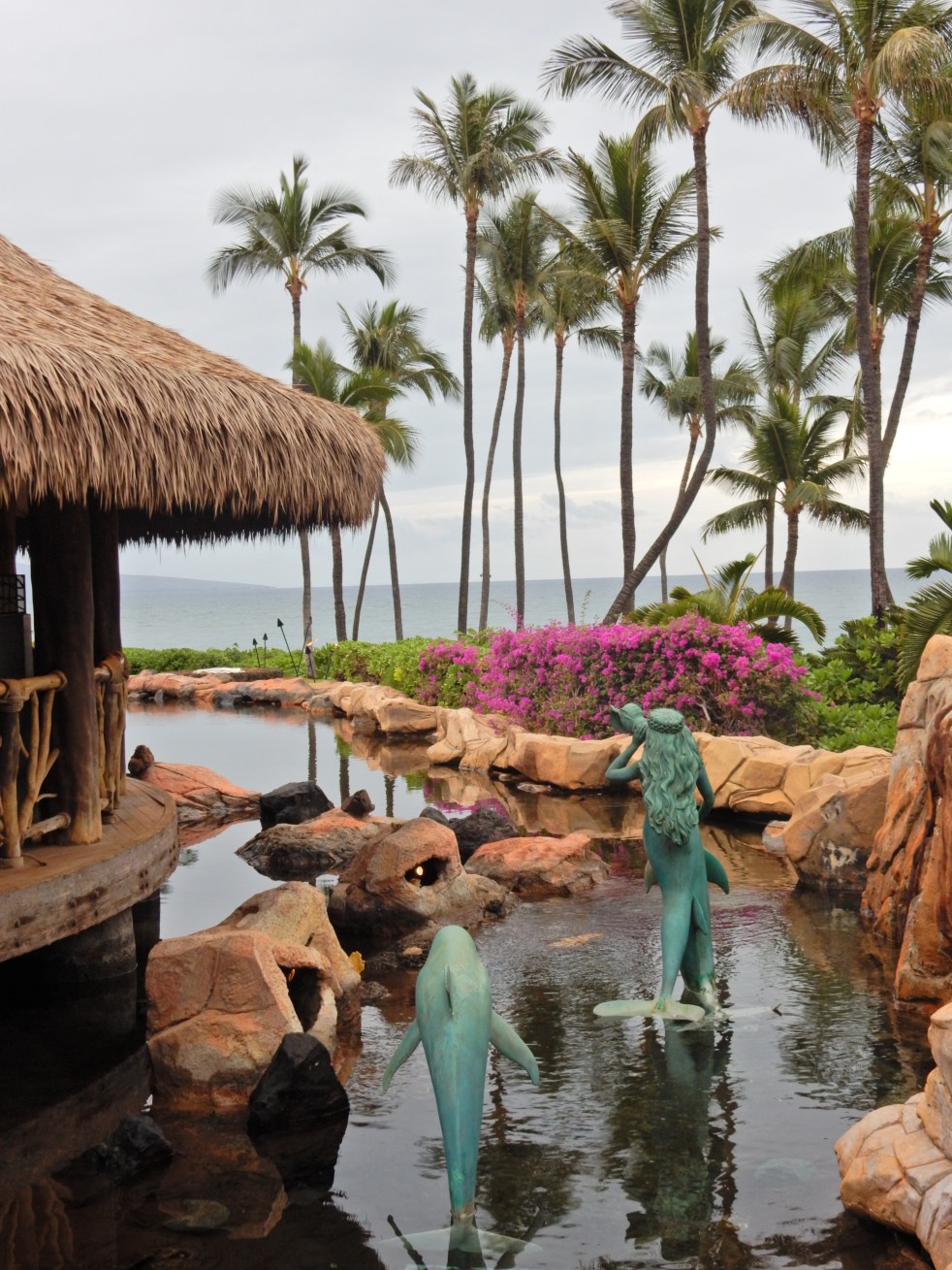 Maui Mermaid Statue at Grand Wailea