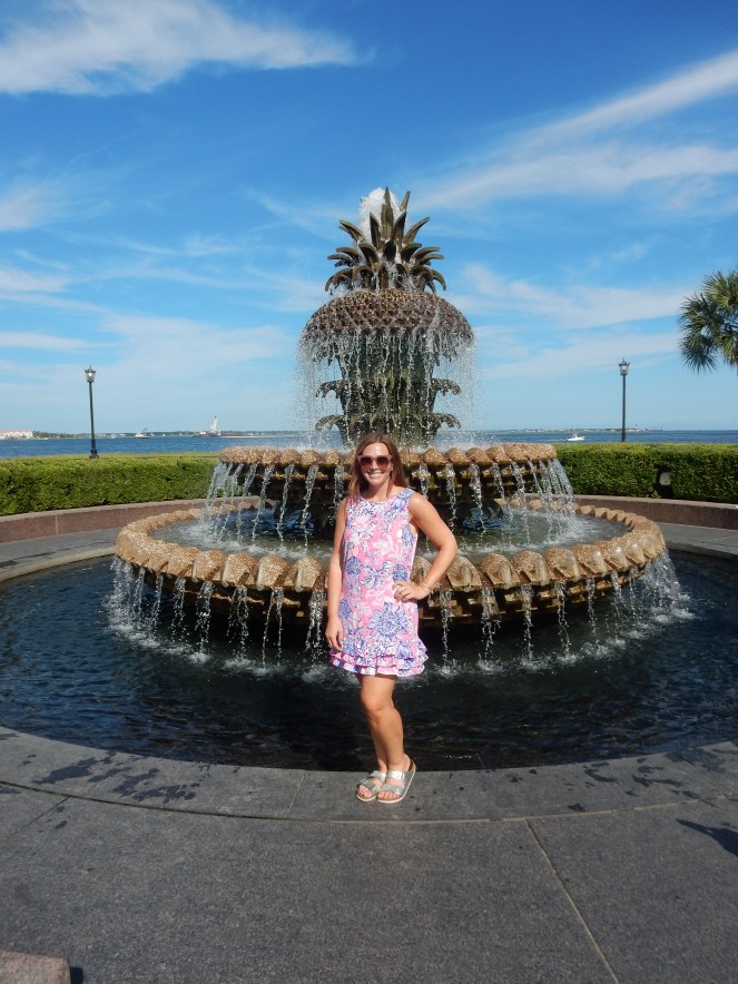 Pineapple Fountain Charleston