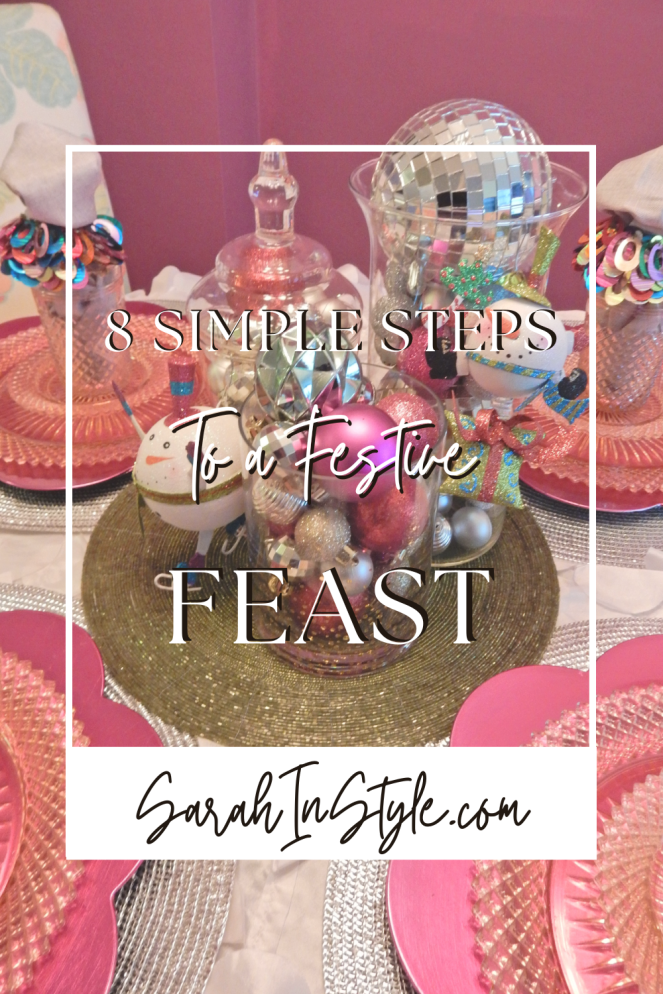 Simple steps to set a beautiful holiday table