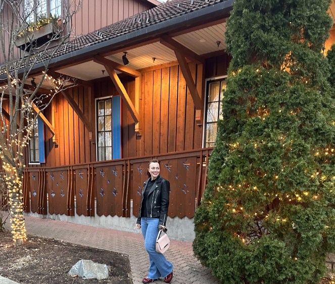 how to style plaid in winter