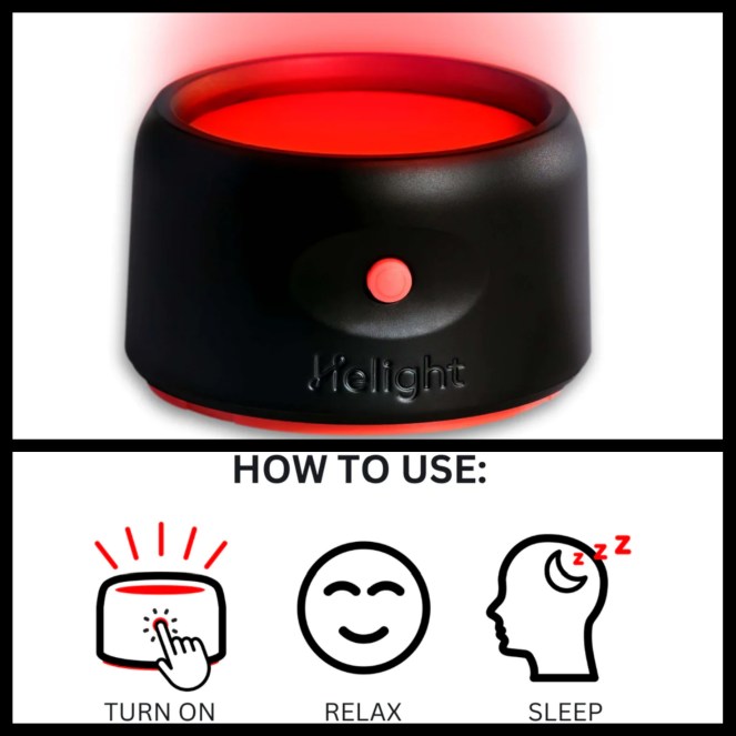 Helight Red Light Therapy Sleep Light